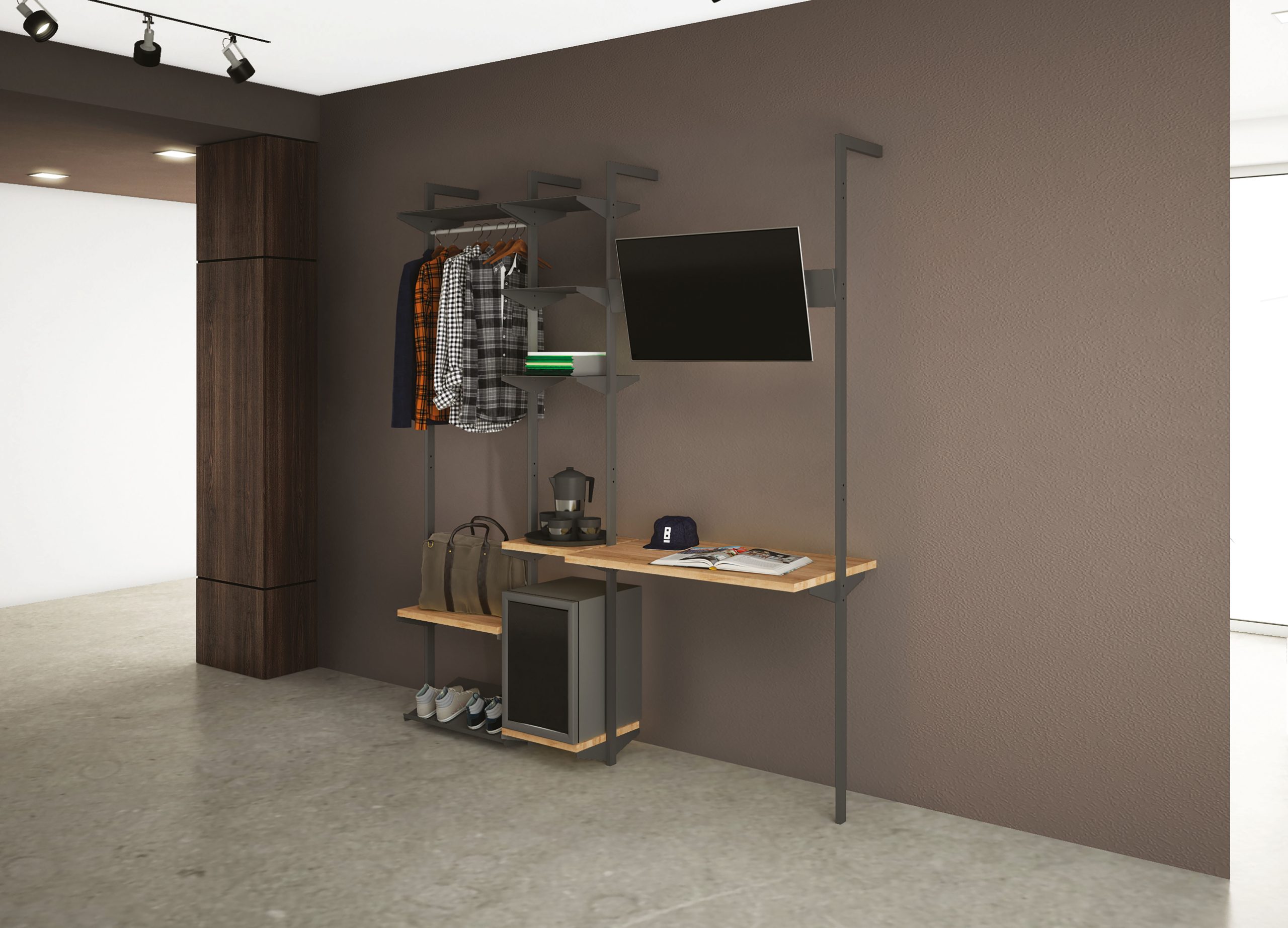 SogesHome Scaffali portascarpe Organizzazione Portascarpe Scarpiere 5 Livelli con cassetti Scarpiera in Legno Scaffale Scarpe Organizer 75 x 30 x 94 cm